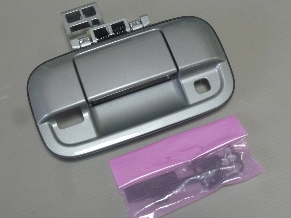 エブリイ DA17W DA17V スズキ純正 バックカメラ取付用ドアハンドル リクエストスイッチ有 WBW モスグレーメタリック 新品拍卖