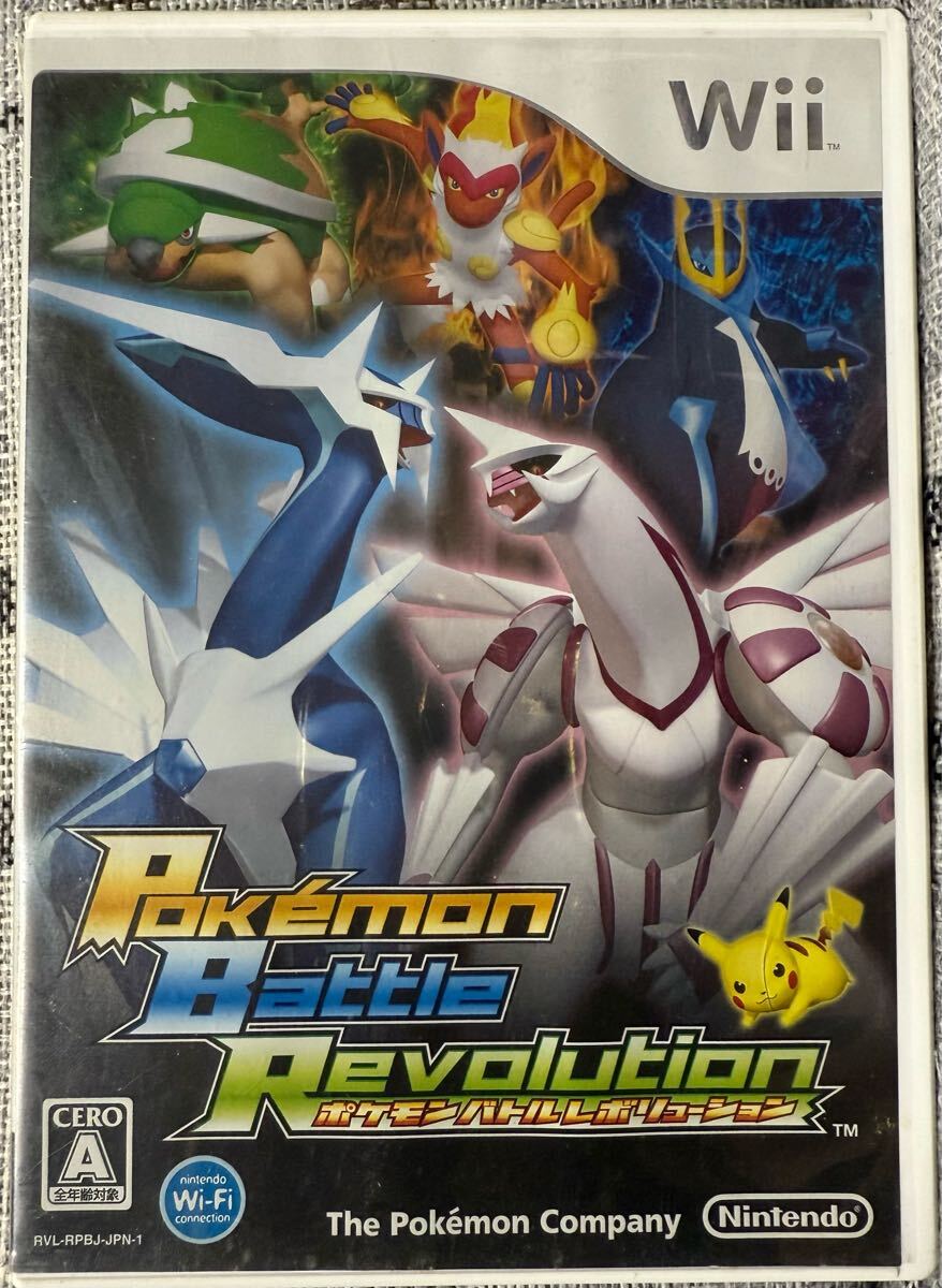 Wii ポケモンバトルレボリューション 空箱 外箱 箱のみ拍卖