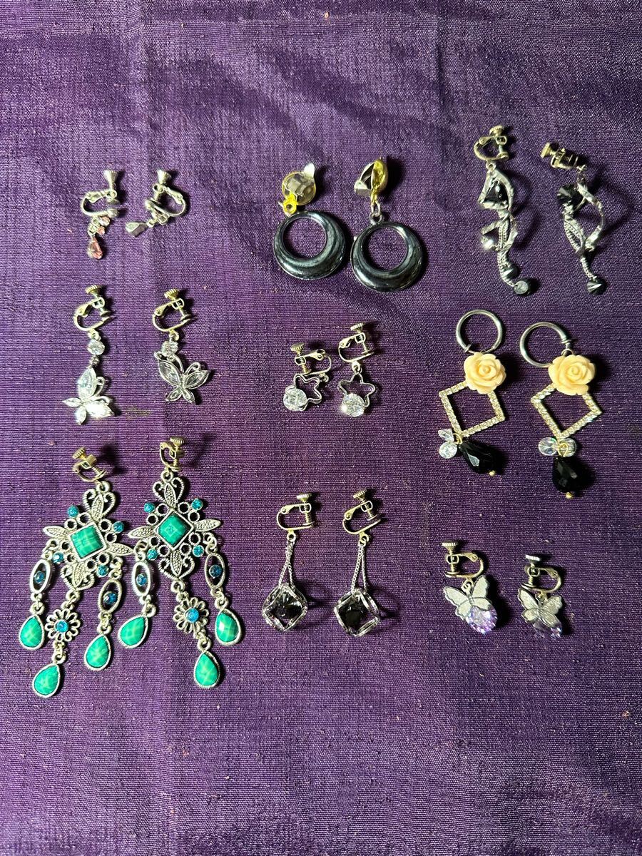 イヤリング 9組まとめ売り セット ヴィンテージ拍卖