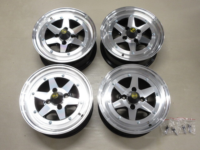 新品 復刻版 送料無料 軽四 軽トラ サイズ ロンシャン XR-4 14インチ 4H 6J PCD100 +38拍卖