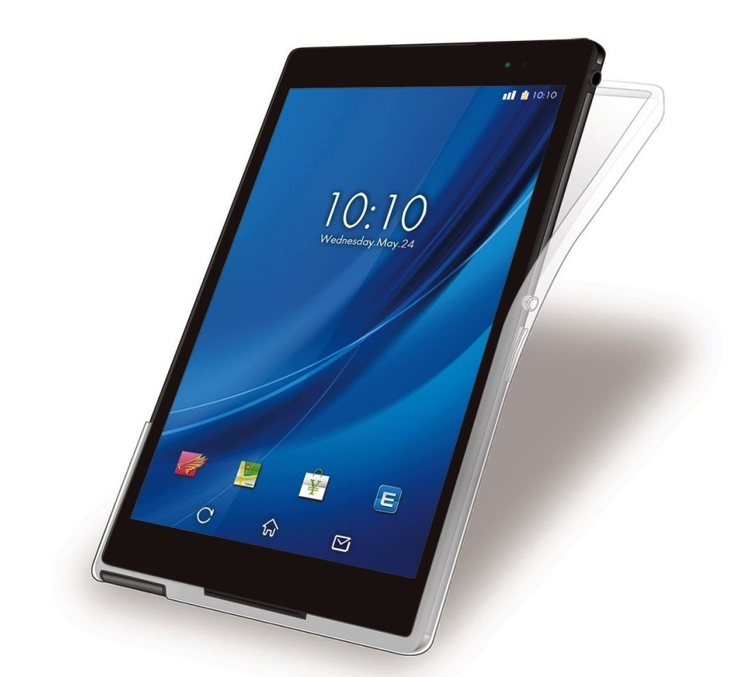 新品 Xperia Z3 Tablet Compact ケース カバー ソフト セミクリア 半透明 背面マット加工 匿名配送拍卖