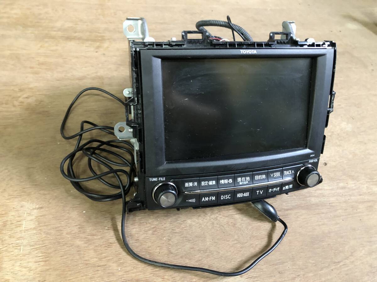 naMK★H20 20ヴェルファイア★純正★HDDナビ ナビコントロールユニット★GGH20W/3.5V_Lエディション/TOYOTA/アルファード/部品取車拍卖