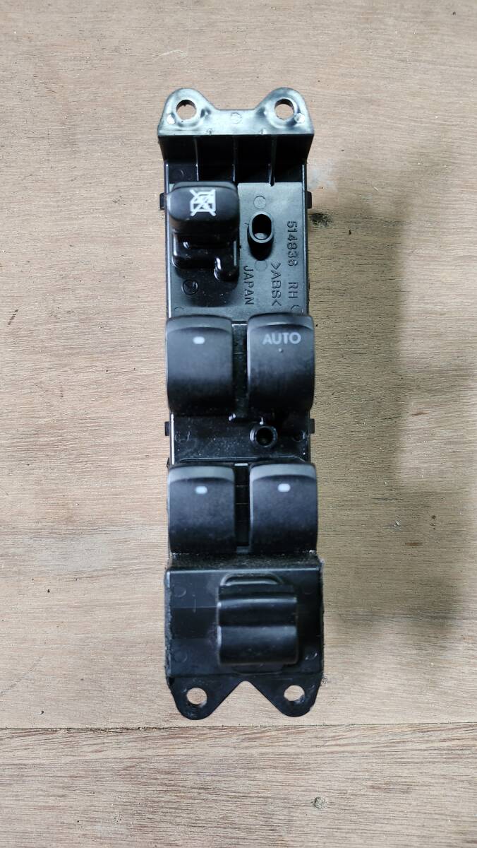 KAMJ★スバル レガシー レガシィ ★純正 パワーウインドウスイッチ★運転席/514336/内装品/SUBARU/部品取り車拍卖