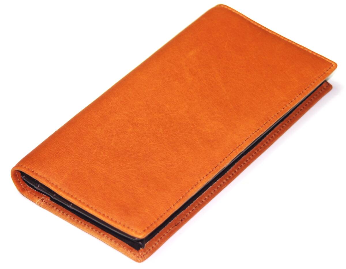 【物価高騰支援タイムセール】【送料込み】【期間限定】【新品】【税込み】ディアスキン☆鹿革☆牛革☆日本製☆総マチロングウォレット薄茶拍卖