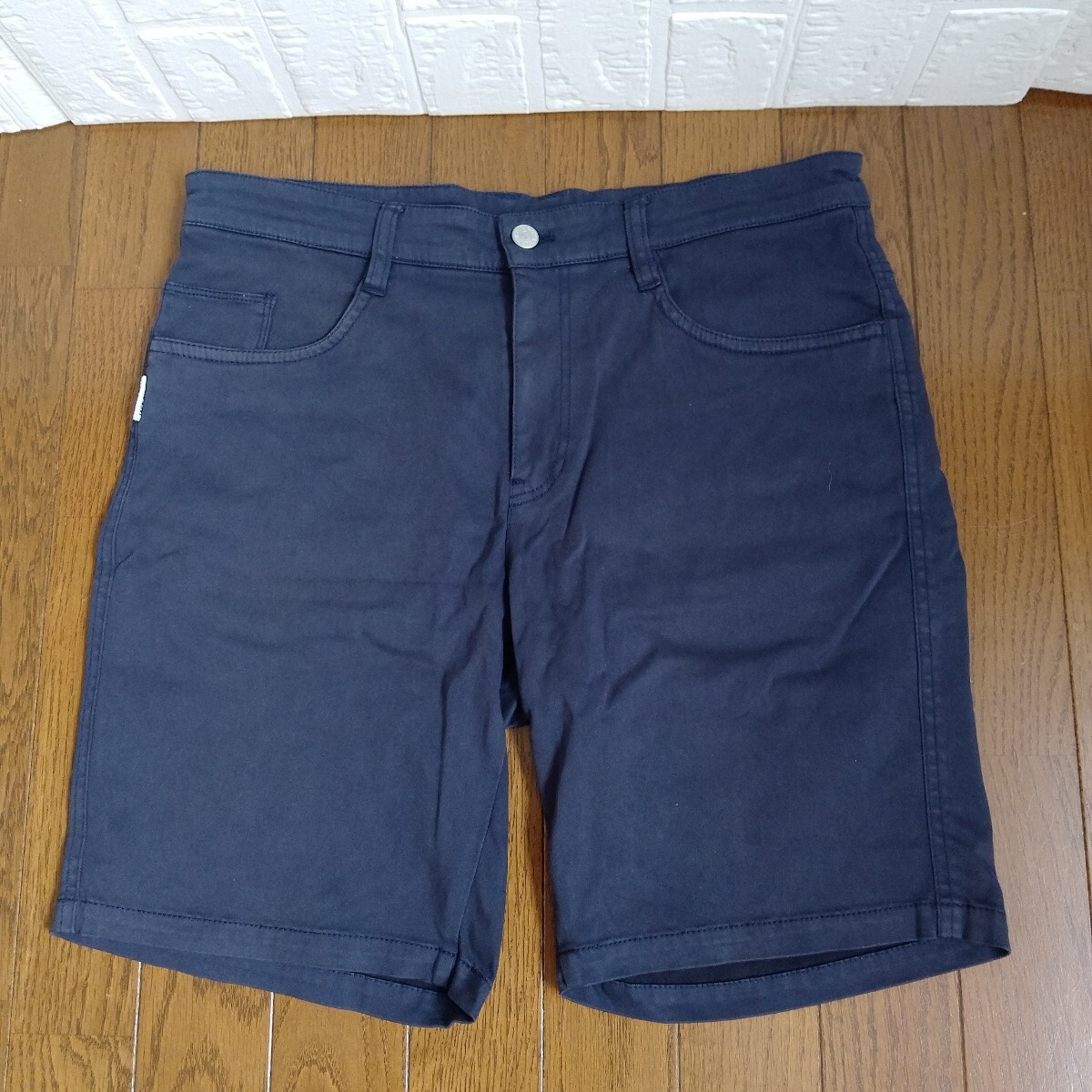 1972【中古】Jack Bunny golf ジャックバニーゴルフ ゴルフウェア ハーフパンツ メンズ サイズ L(5)紺拍卖