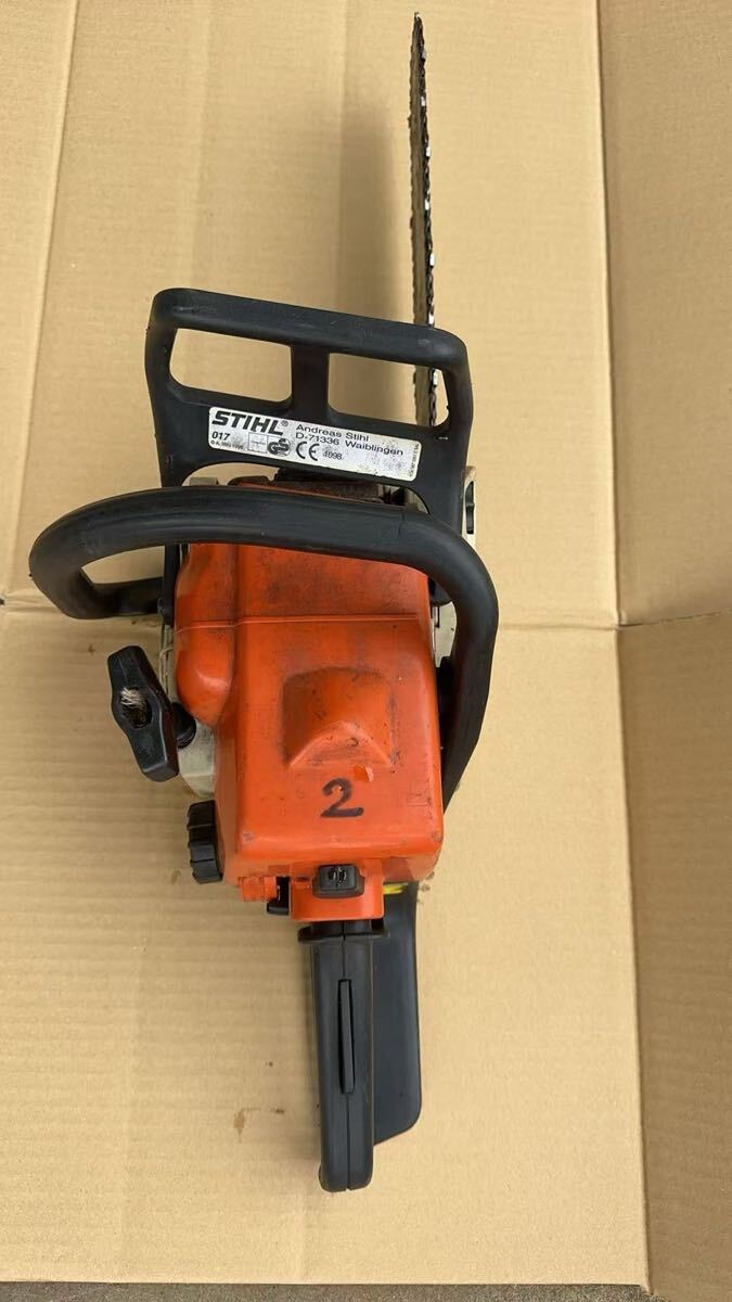 STIHL 017 スチール エンジンチェーンソー チェーンソー 現状出品拍卖