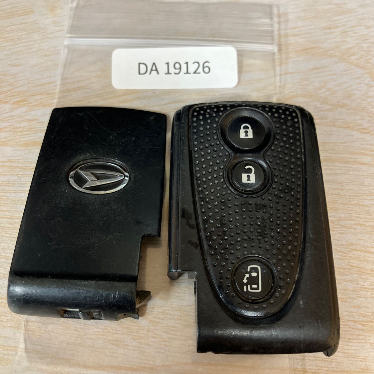 DA19126 L0791点灯なし ダイハツ 純正 スマートキー 3ボタン キーレス L375S L385S タント タントカスタム 電動スライドドア グレーフタ拍卖