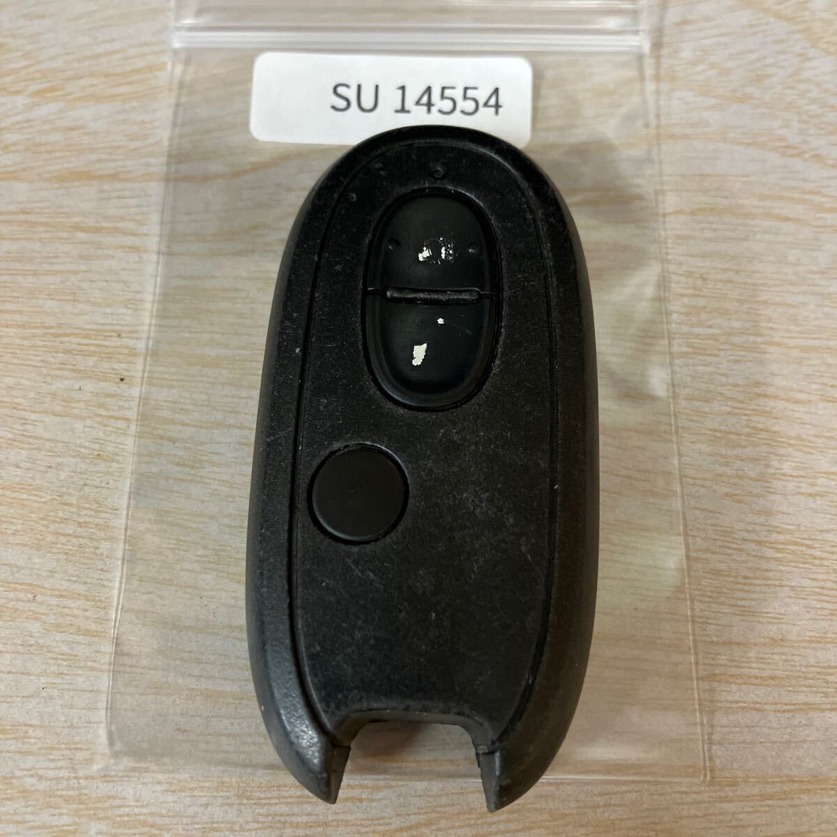 SU14554 スズキ 純正 BPA3E-11 007-AA0080 スマートキー 3ボタン MK32 42S スペーシア マツダ フレアMM32 MM42S 等キーレス スライド拍卖