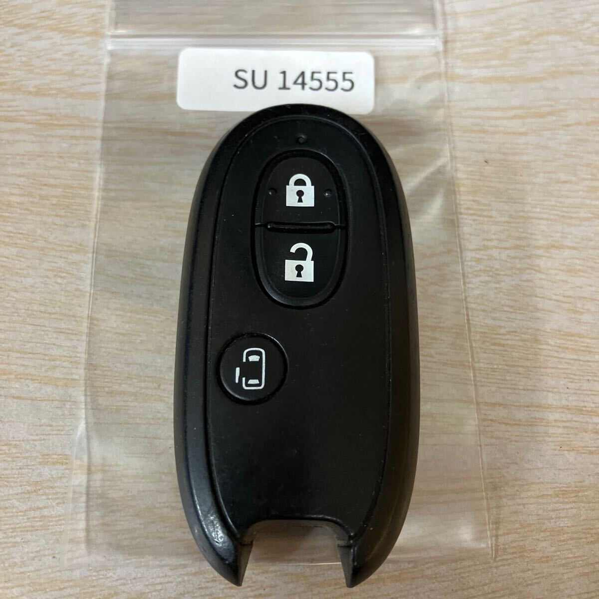 SU14555 点灯 スズキ 純正 007YUUL0212スマートキーレス パレット ソリオ ルークス等 MA15S 日産 スライド 3ボタン拍卖