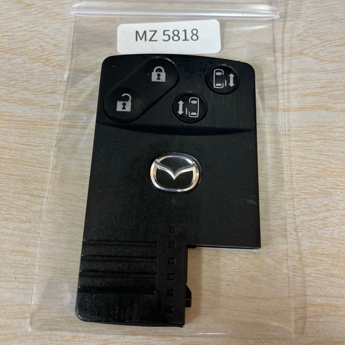 MZ5818 マツダ 純正 4ボタン プレマシー CRER CR3W MPV LY3P 等スマートカードキー 両側電動スライドドア スマートキー キーレス拍卖