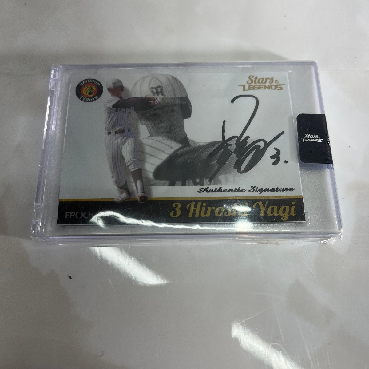 =M= 八木裕 阪神タイガース 直筆サイン カード 17/48 代打の神様 現日本ハムファイターズ打撃コーチ =B-250644拍卖