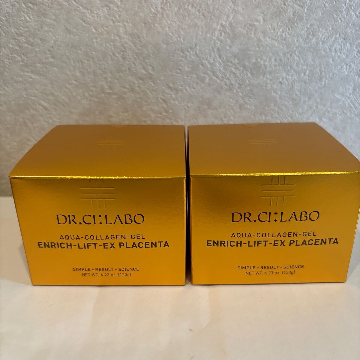 ドクターシーラボ アクアコラーゲンゲル エンリッチリフトEX プラセンタ 120g 2個セット拍卖