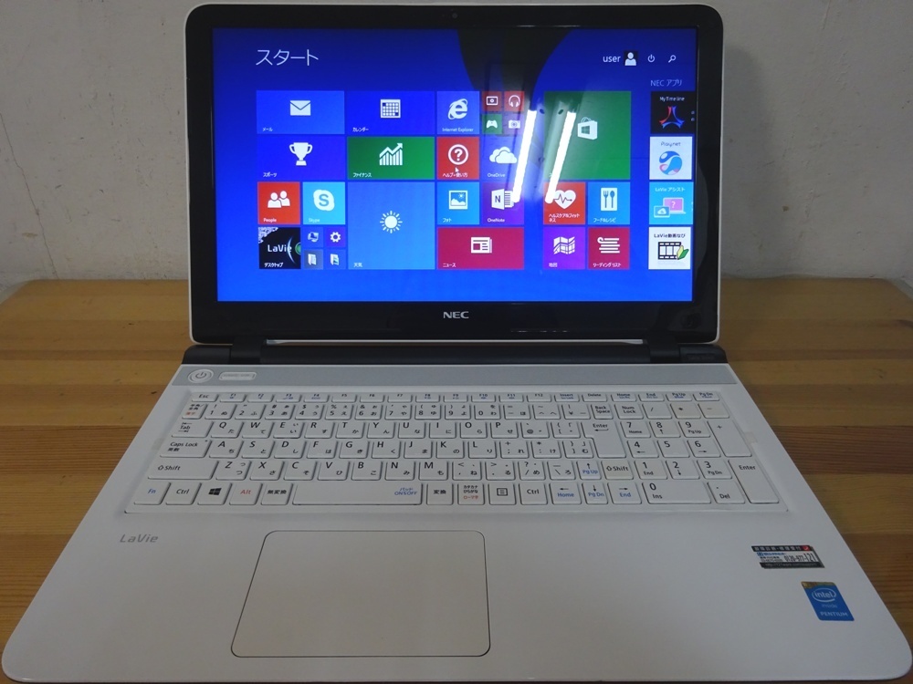 NEC ノート パソコン LaVie Note Standard PC-GN19DJSA4/Pen 3805U 1.9GHz/4GB/500GB/中古特価良品拍卖