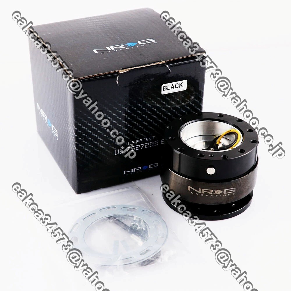 NRG ブラック ハンドルクイックリリースキット 汎用 アルミ合金 ★017拍卖