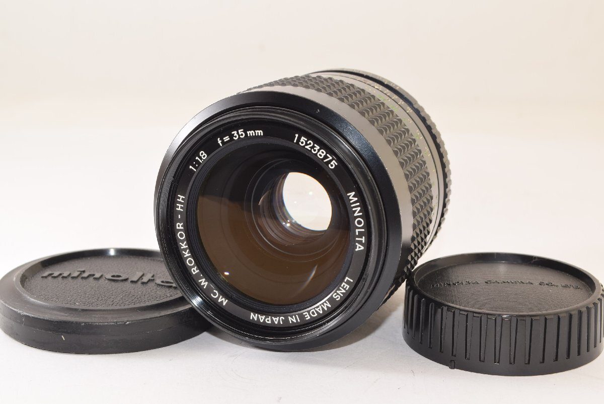★美品★ MINOLTA ミノルタ MC W.ROKKOR-HH 35mm F1.8 2506093拍卖