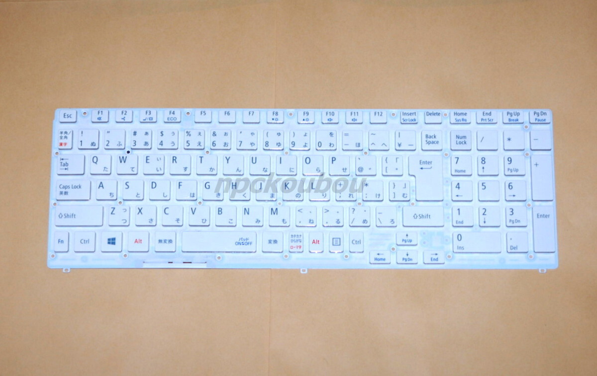 ■新品■NEC LaVie NS850/E NS760/E NS750/E NS700/E NS550/E NS560/E NS350/E用キーボード 白拍卖