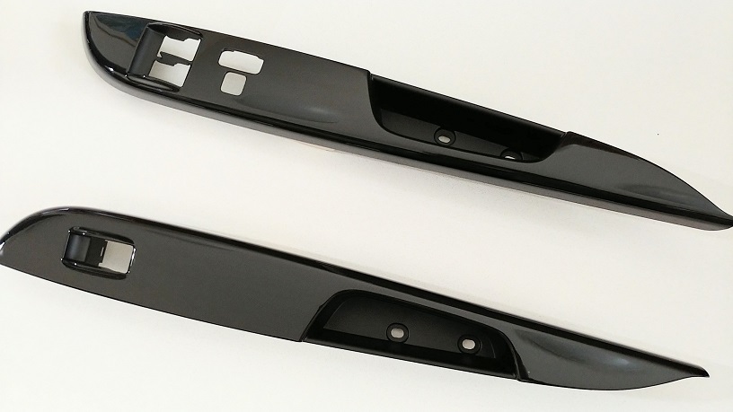 トヨタ純正 パワーウインドゥスイッチパネル (ブラックカーボン調) レジアスエース 200系拍卖