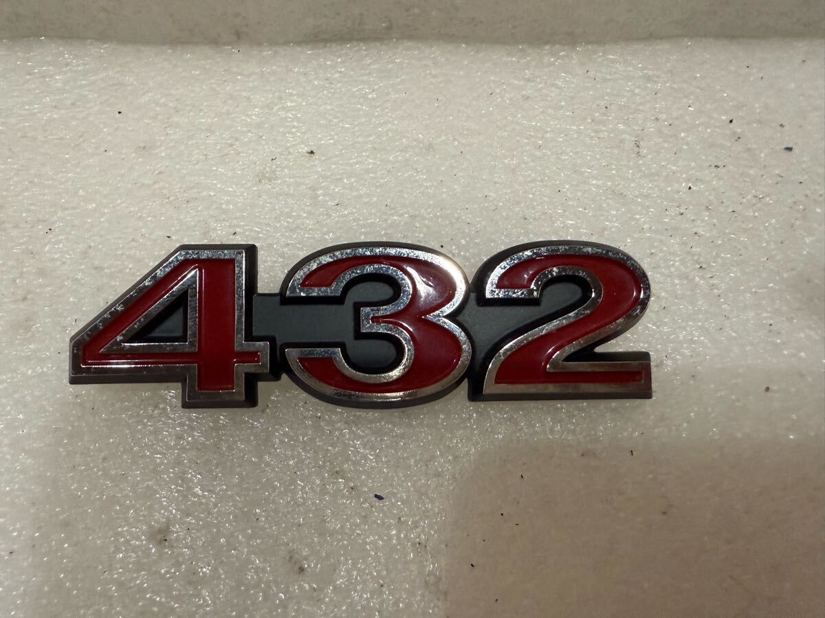 フェアレディZ 432 エンブレム 日産純正品 新品未使用品 拍卖