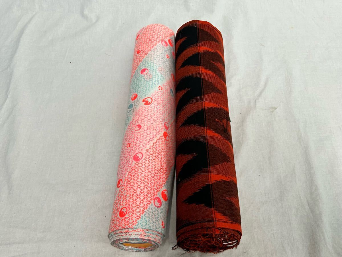 反物 たんもの 2本 まとめ売り 和服 和装 リメイク素材拍卖