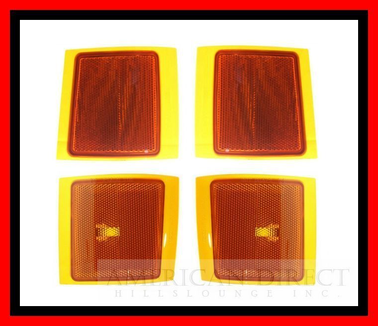 【即納品/純正タイプ/シボレーグリル用】95-99y タホ/ 92-99y サバーバン/ 94-98y C/K コーナーレンズ ランプ ライト パーク ヘッド CK OE拍卖