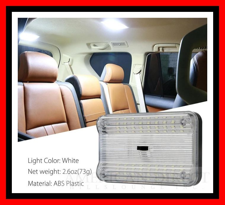 【高輝度/省エネ】汎用 36連 LED ルームランプ 読書灯 室内灯 荷物灯 N-BOX バモス N-WGN ハイゼット 軽トラ アルファード ハイエース SMD拍卖