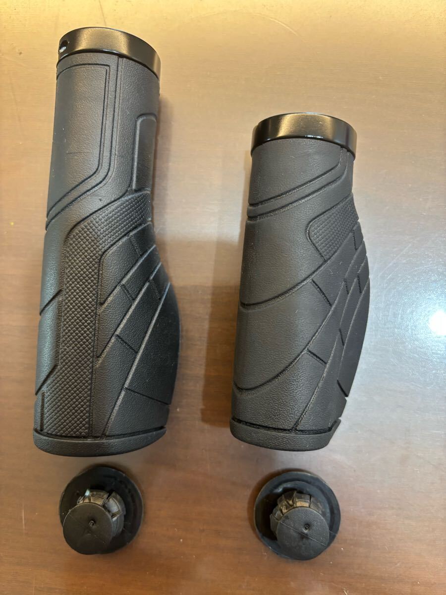 ノグチ(NOGUCHI)グリップ ロング128mm×ハーフ95mm左右セット 自転車 ママチャリ アルベルト拍卖