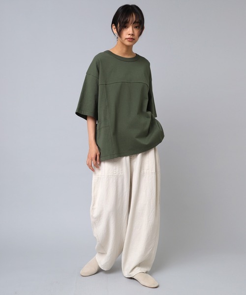 ¥15,400 2024SS RNA MEDIA/URCH RNA リネンレーヨンコックパンツ 美品 RNA-N フラボア拍卖