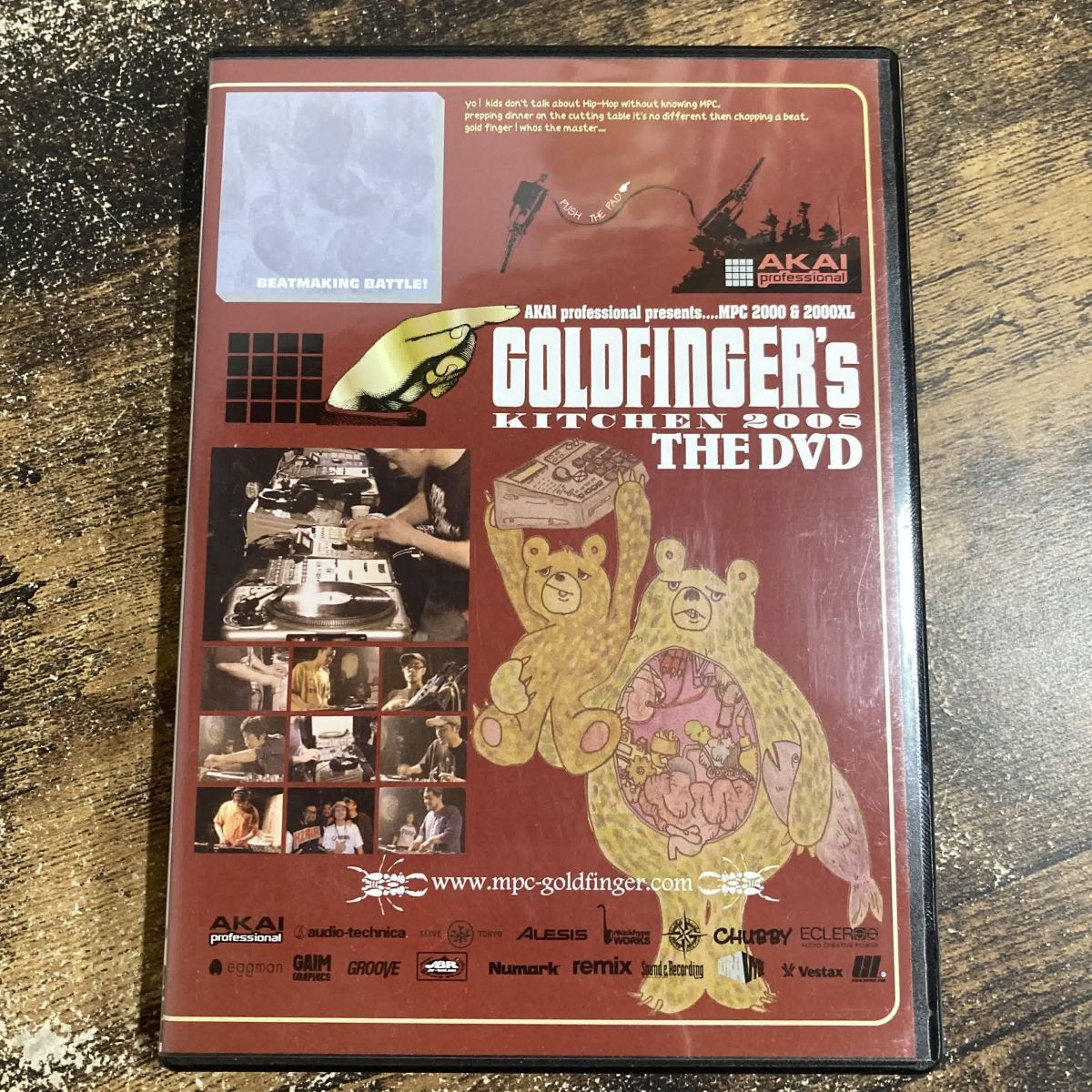邦楽DVD GOLDFINGER’S KITCHEN THE DVD 管理Q86拍卖