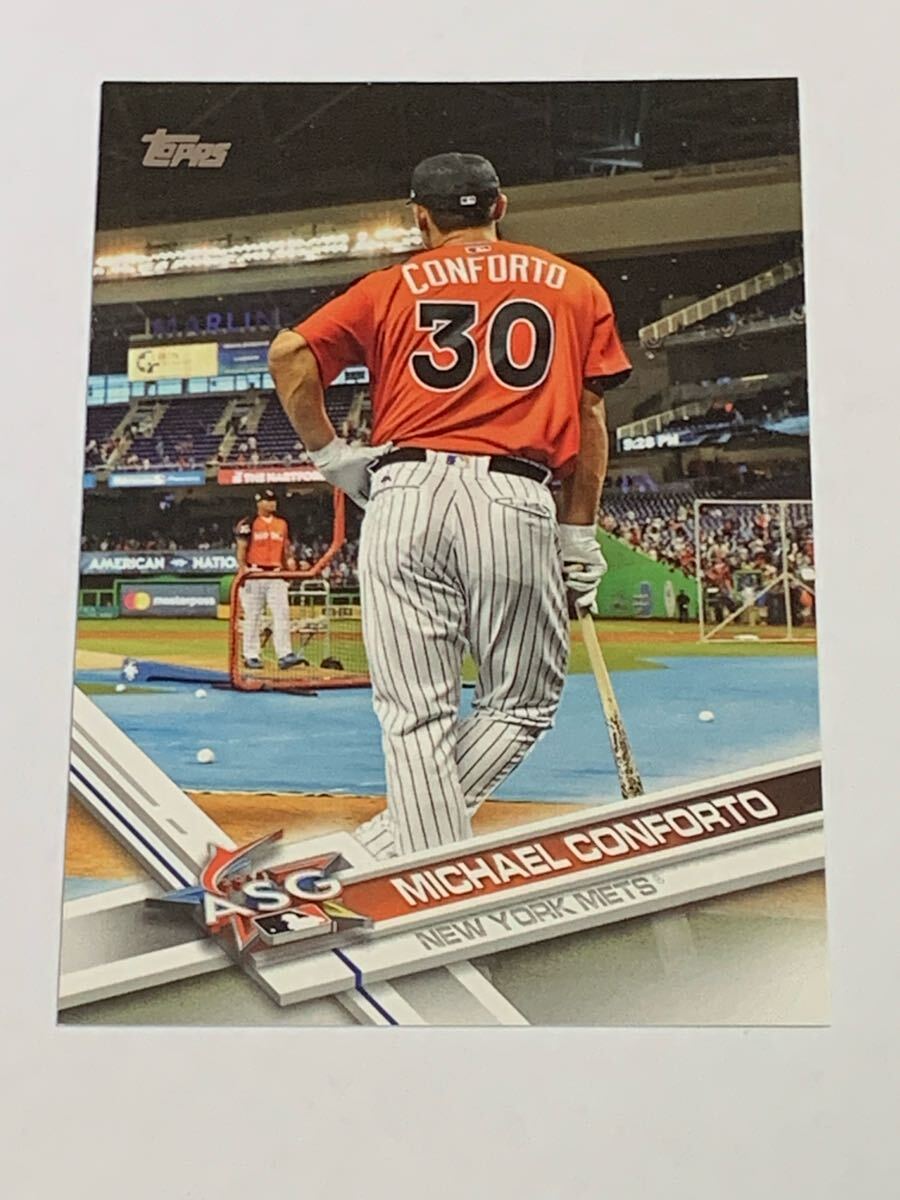 マイケル コンフォート MICHAEL CONFORTO 2017 TOPPS UPDATE #US168 DODGERS ロサンゼルス ドジャース 即決拍卖