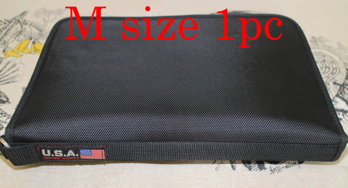 Mサイズx1個:ブックシェルフ型 衝撃吸収 ソフトガンケース ガンバッグ:29x18x4cm(Sサイズも掲載中:割安な3個セット5個セットも掲載中)拍卖