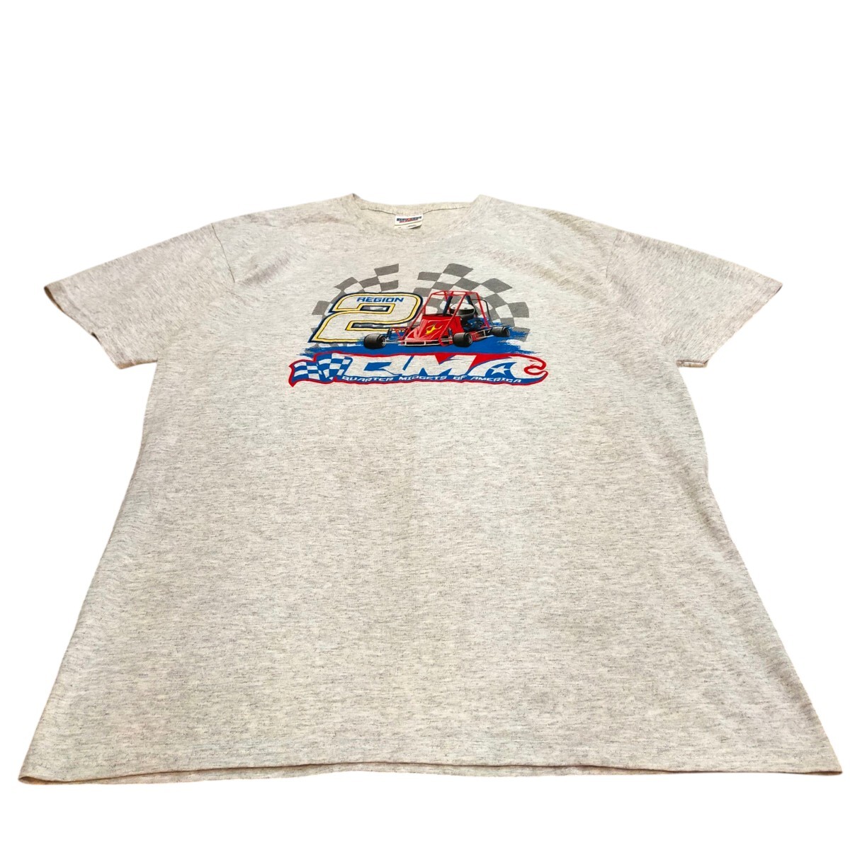 古着 jerzees 半袖Tシャツ レーシング プリントTシャツ 00s~拍卖