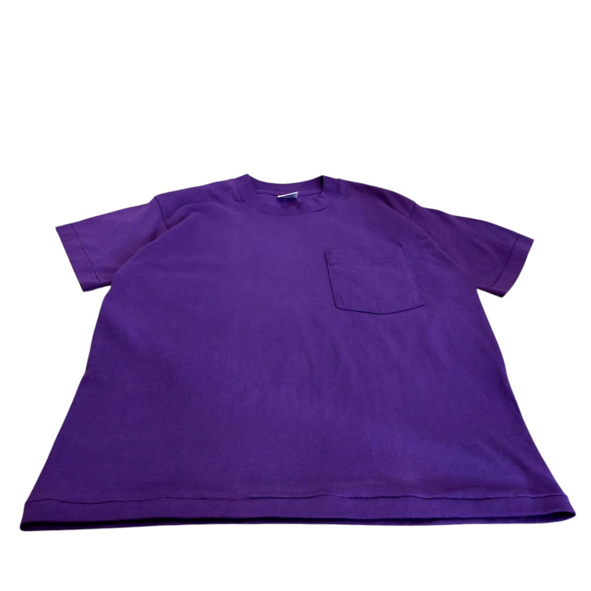 古着 b.v.d. 半袖Tシャツ ポケットTシャツ 90s アメリカ製 リメイク拍卖