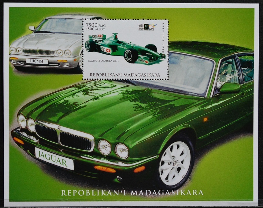 「D554」マダガスカル切手 2000年 ジャガー拍卖