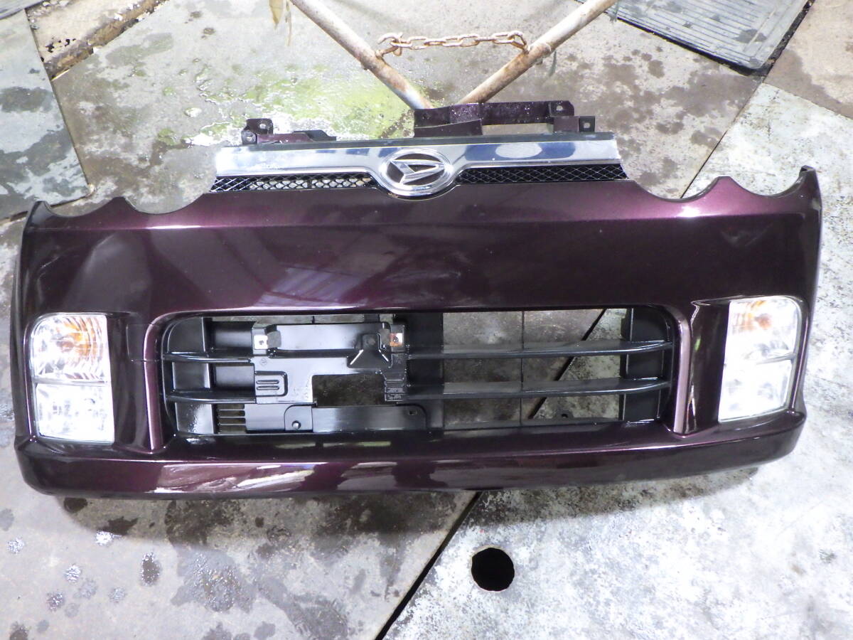 仮上 即決! L152S ムーヴ R49 紫 フロントバンパー 52119-B2240拍卖