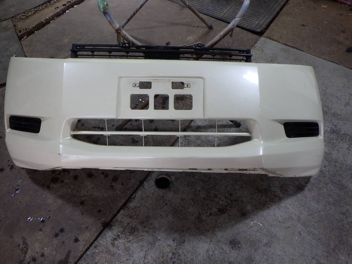 仮上 即決! RK1 ステップワゴン YR582P ベージュ フロントバンパー 71101-SZW-0000拍卖