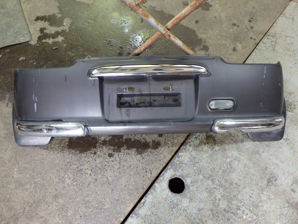 仮上 即決! L300S オプティ クラッシック S21 グレー リアバンパー 52159-87261拍卖