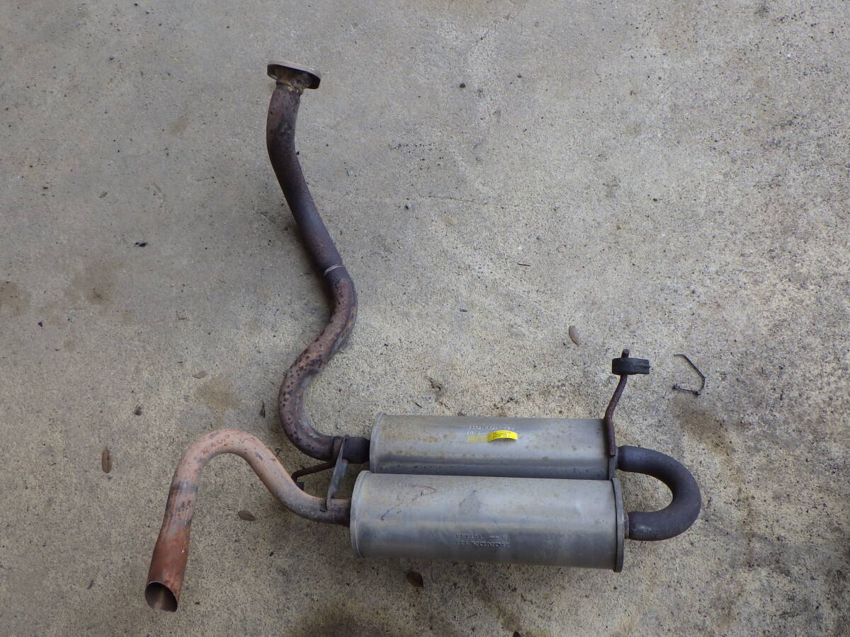 仮奥 即決! HM1 バモス リアマフラー拍卖