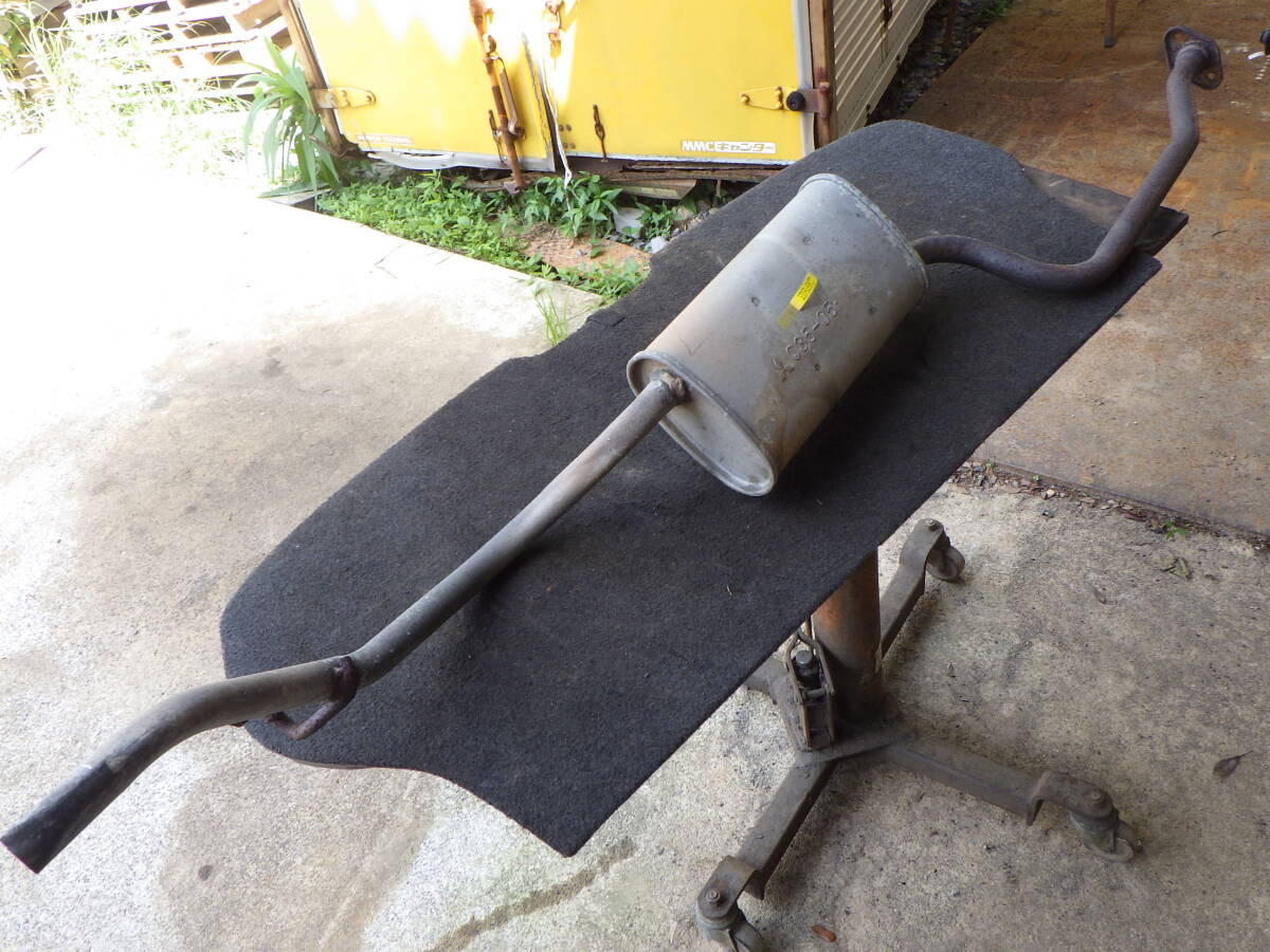 松B2 即決! H82W EKワゴン リアマフラー拍卖