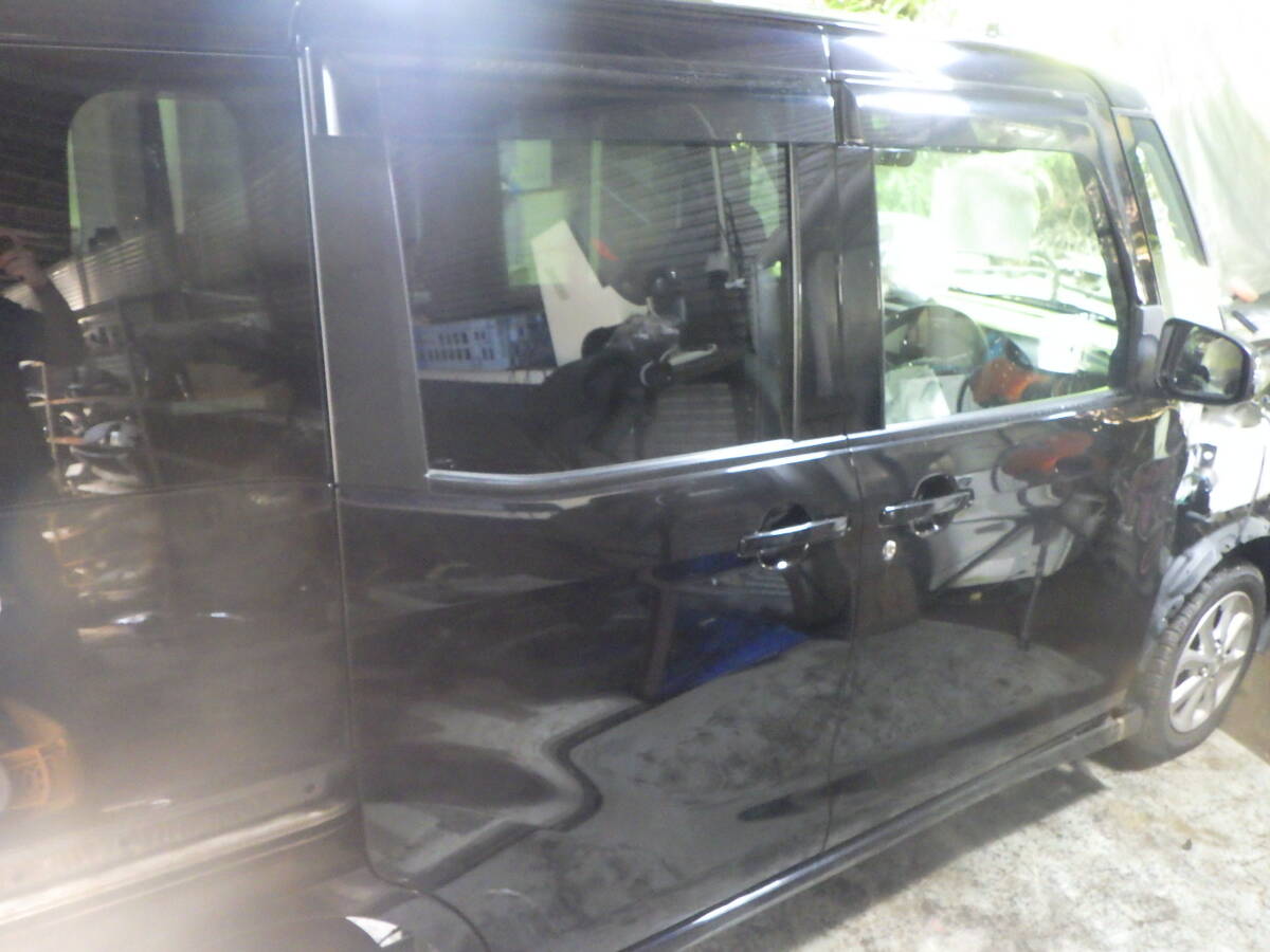 関00020 即決! B21A デイズルークス X42 黒 右リアドア 右スライドドア 現車 部品取り車拍卖