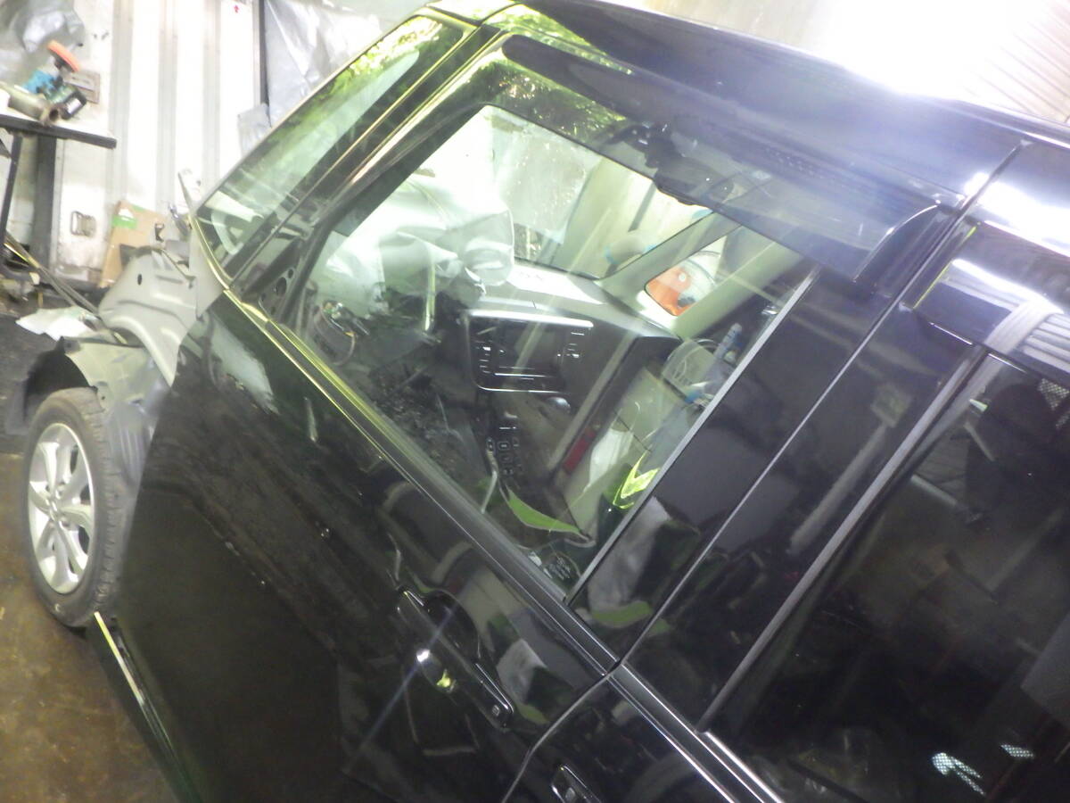 関00020 即決! B21A デイズルークス X42 黒 左フロントドア 助手席ドア 現車 部品取り車拍卖