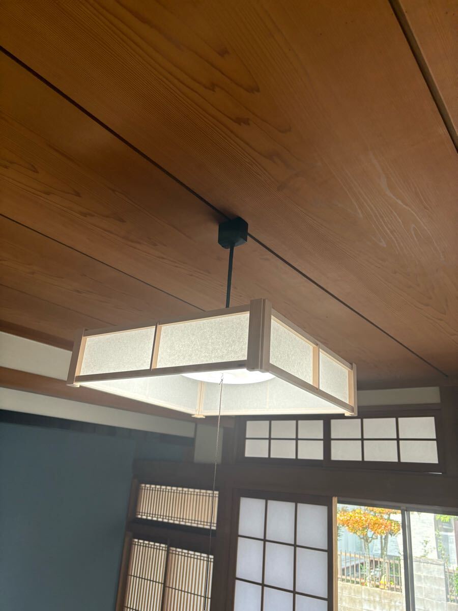 No.600915 ODELIC オーデリック 和風 LED照明 ペンダントライト 昼白色 型番OX9722 住宅展示場・モデルルーム回収 福岡県大川市拍卖