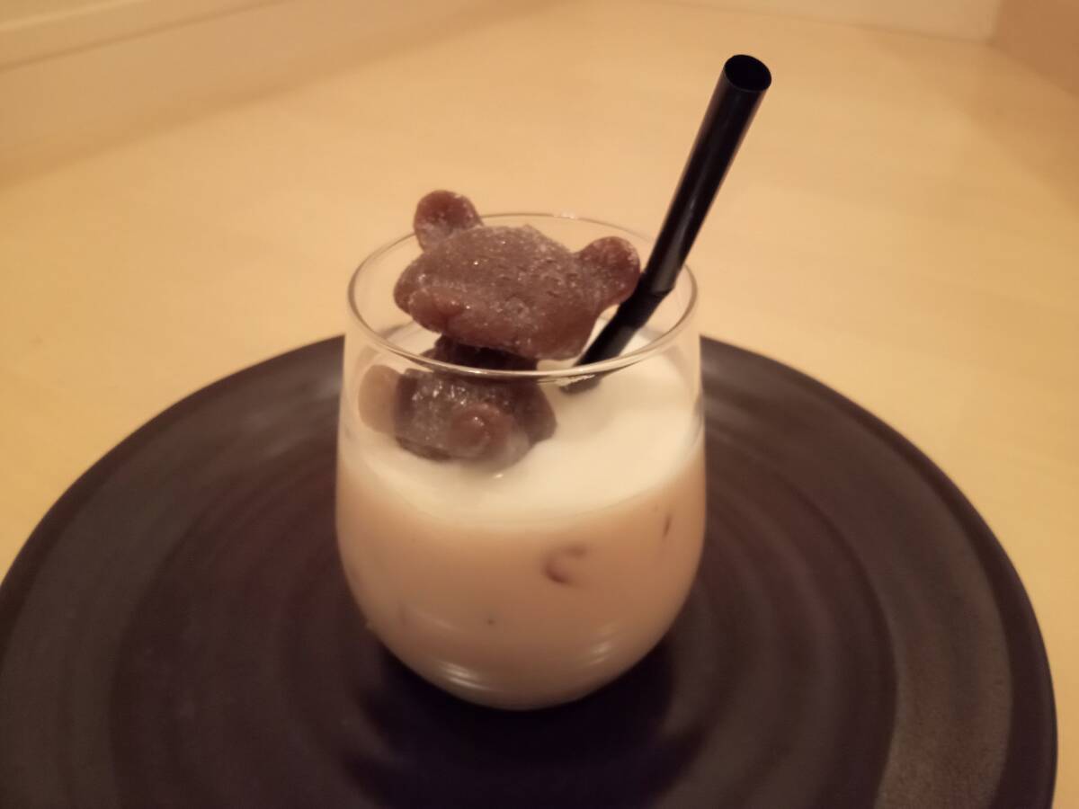 一点物【食品サンプル】くまさん チョコレートミルクティー  実物大サイズ 高級品 レア物 新品未使用 キャンペーン中 foodsamples拍卖