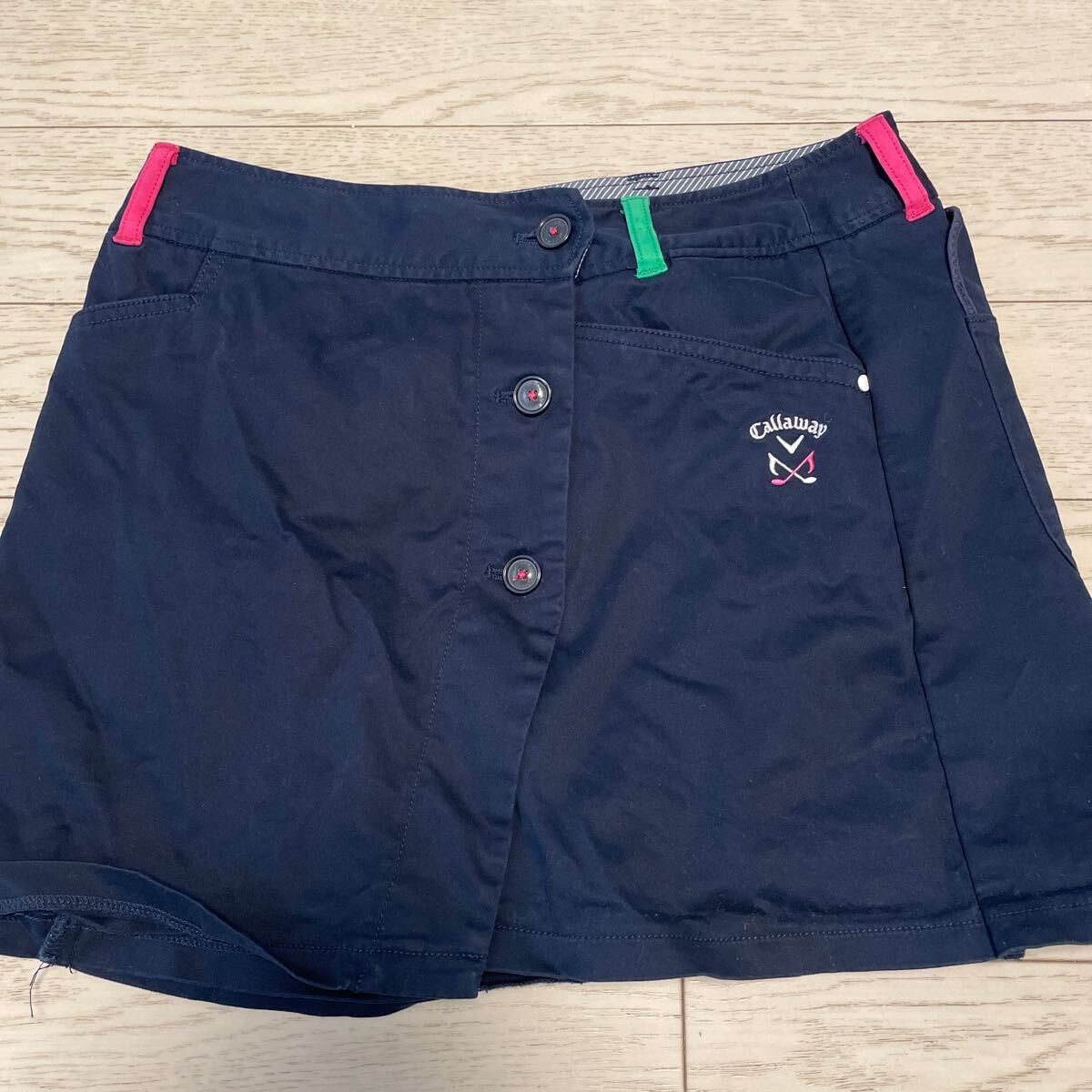 Callaway キュロットスカート ボタン付き サイズL拍卖