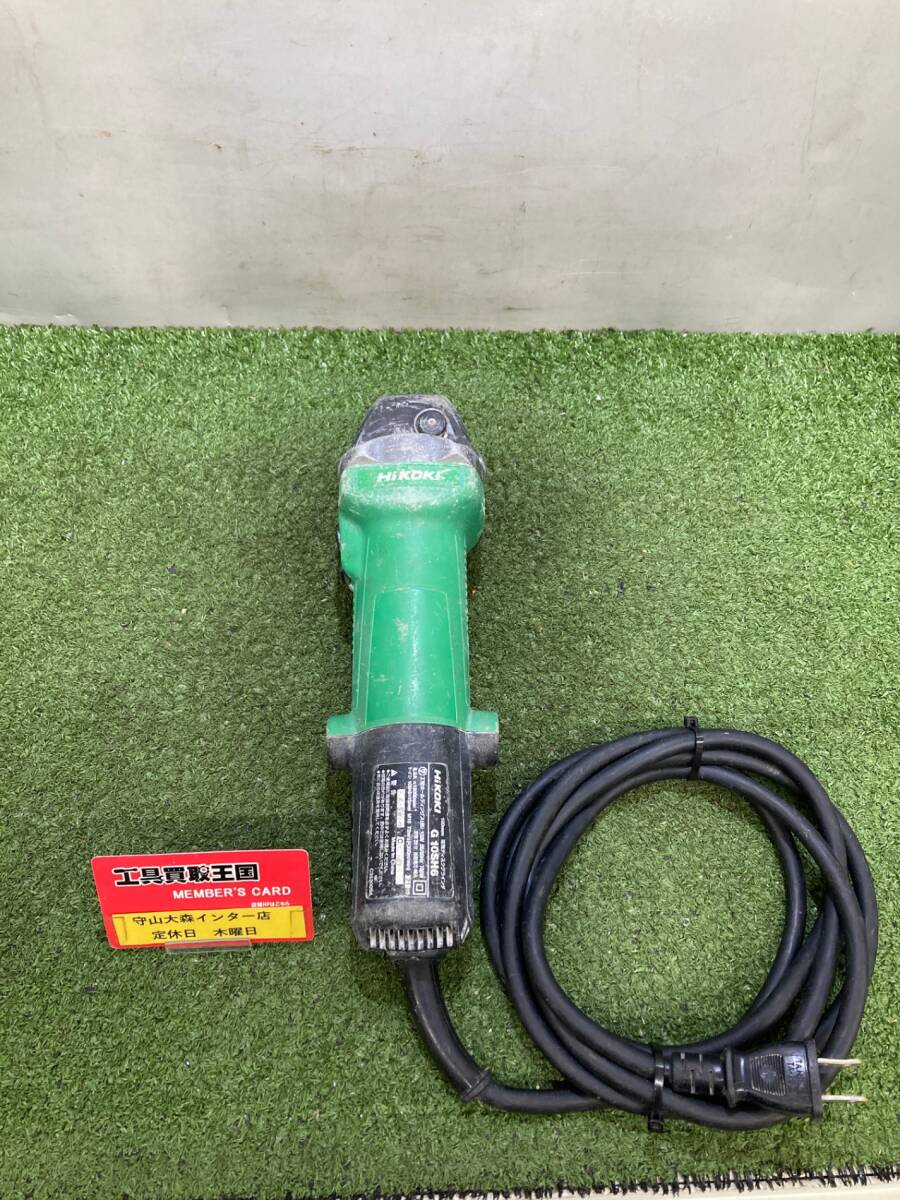 【中古品】【0921】★HiKOKI(ハイコーキ) 100㎜電気ディスクグラインダ G10SH6 IT1S41UG56ZU拍卖