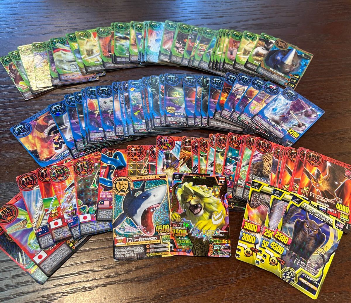 まとめ売り96枚!!【 百獣大戦アニマルカイザー】カイザー・オリオン カードダス 拍卖