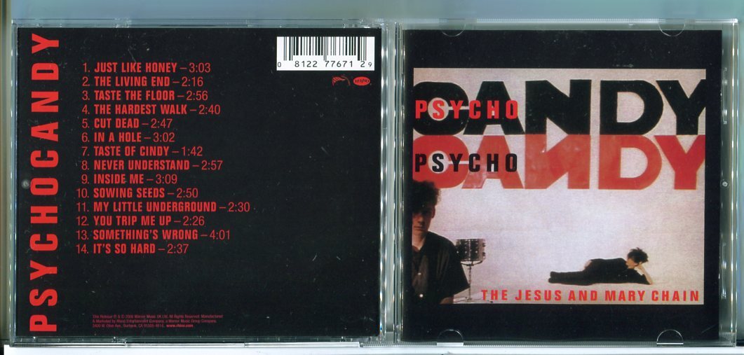 The Jesus and Mary Chain Psychocandy ジーザス&メリー・チェイン/CD 中古 セル版/e1348拍卖
