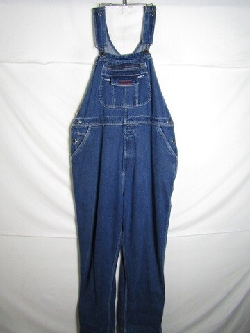 W40 L34 FIVE BROTHER ファイブブラザー デニム オーバーオール拍卖