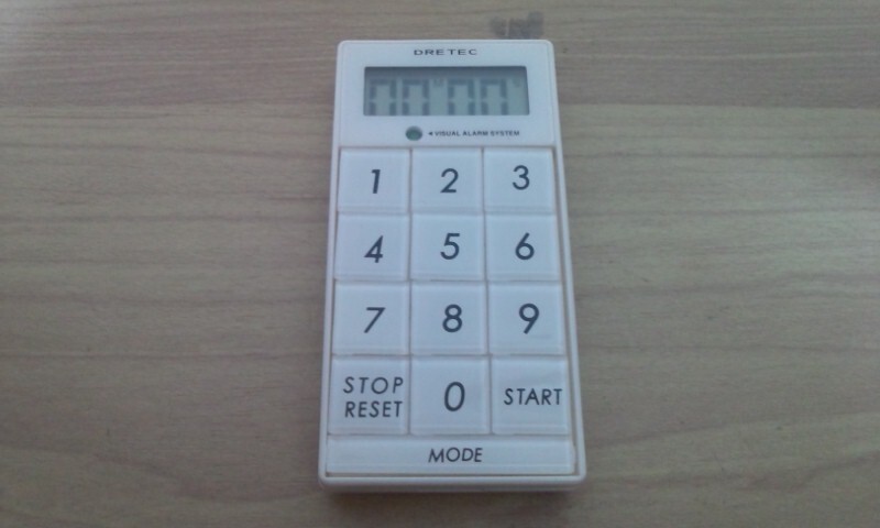 〇【中古・動作確認済み品】DRETEC キッチンタイマー ①拍卖