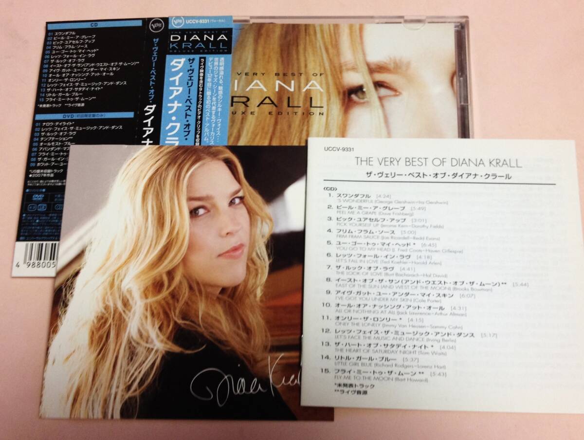CD+DVD ダイアナクラール ベスト Very Best Of Diana Krall (Deluxe Edition)拍卖