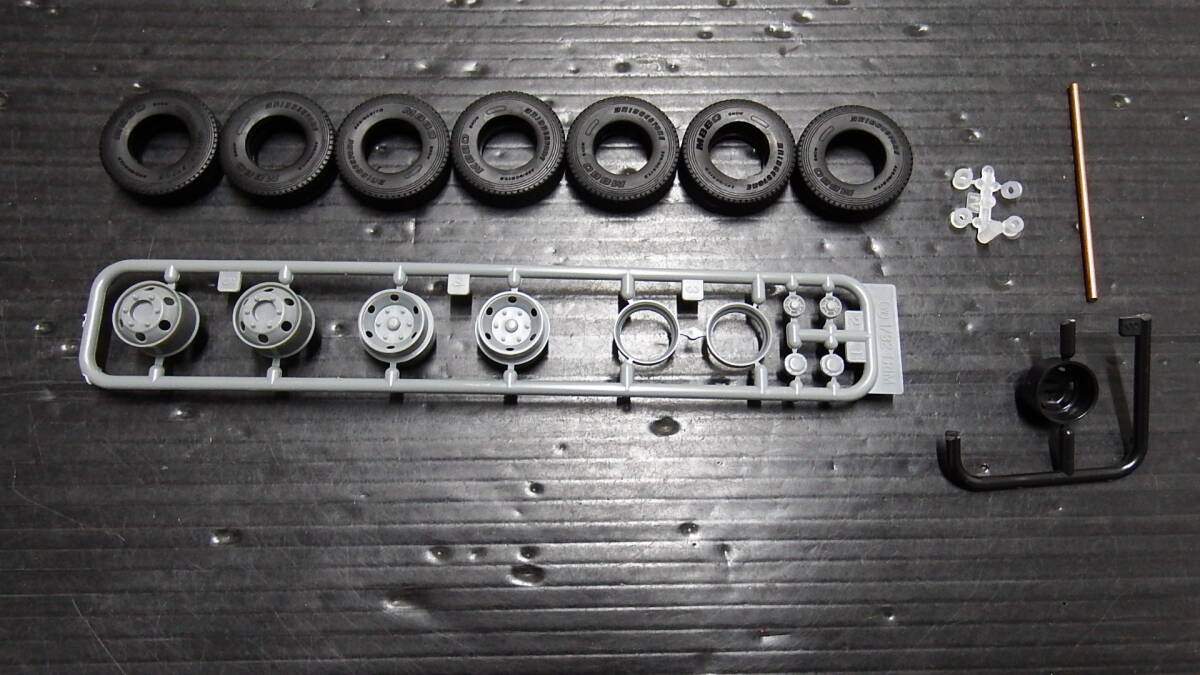 フジミ 1/32 4t スチールホイール タイヤセット 拍卖